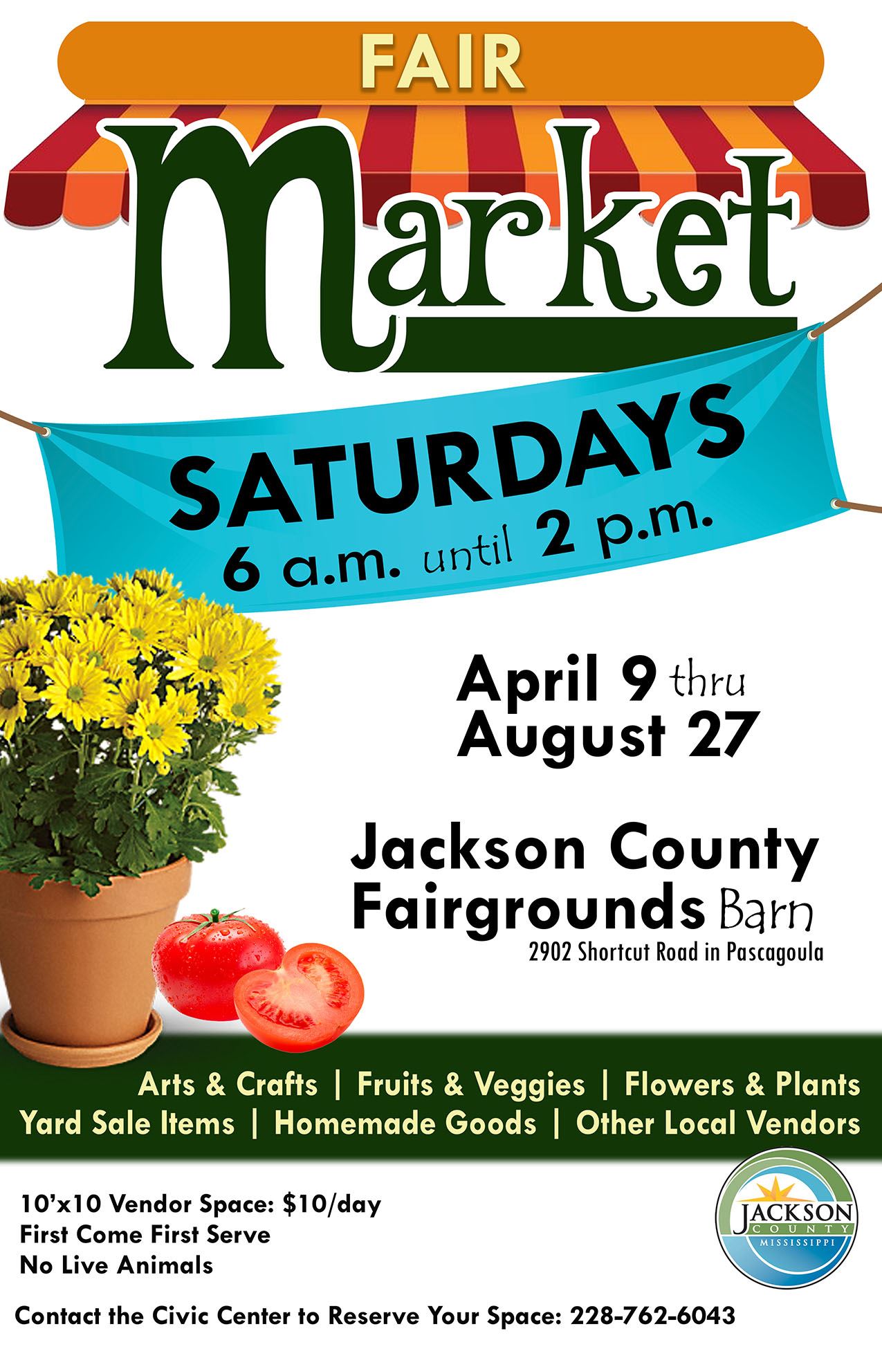 Jackson County Fair Market - 2022 Flyer